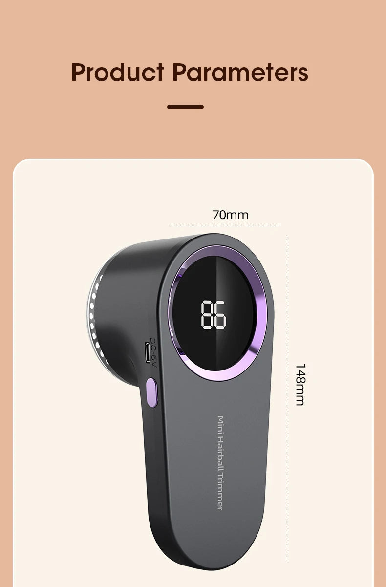 Led Electric Fabric Shaver
