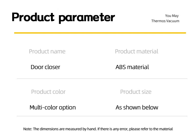 Automatic Door Closer