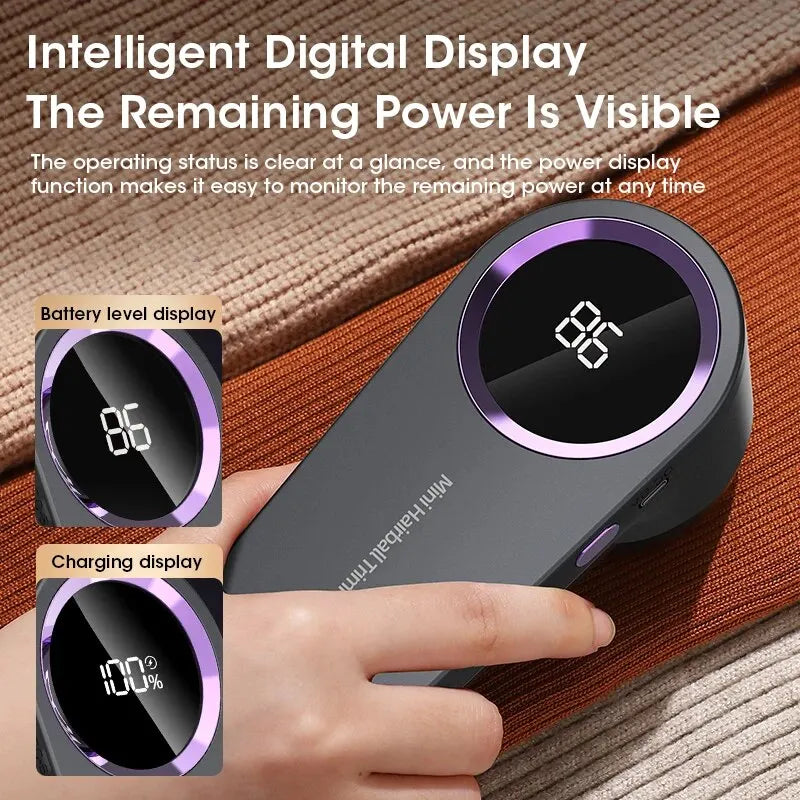 Led Electric Fabric Shaver
