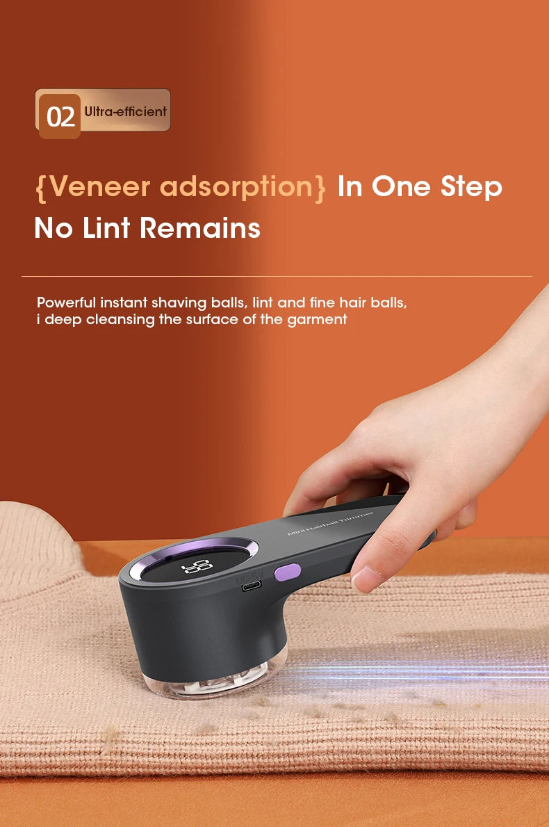 Led Electric Fabric Shaver